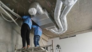 thi công máy lạnh giấu trần nối ống gió quận 7