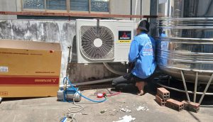 Máy lạnh Mitsubishi báo lỗi E55