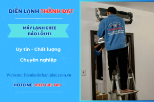 Máy lạnh Gree báo lỗi H3