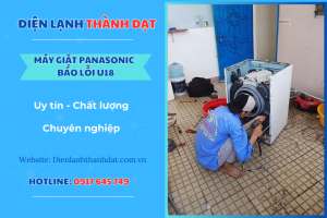 Máy giặt Panasonic báo lỗi U18