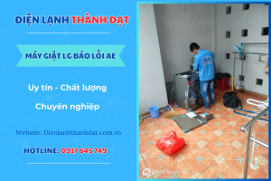 Máy giặt Toshiba báo lỗi AE